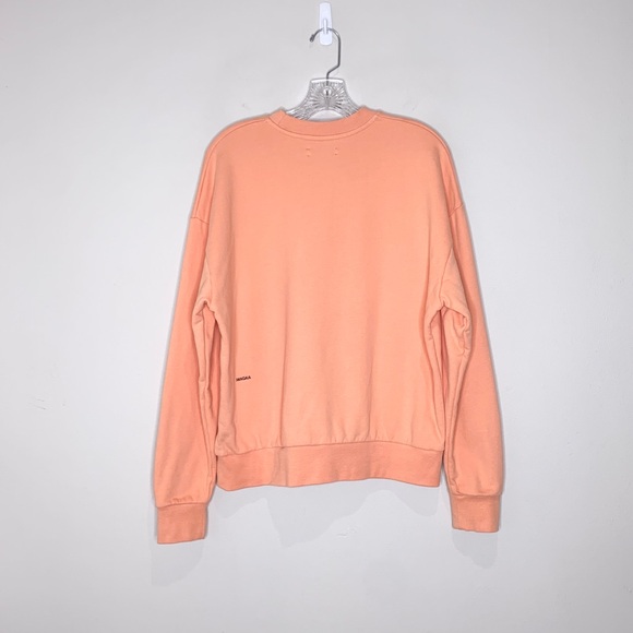 Pangaia 365 Midweight Set: Crew Sweatshirt & Shorts (Sz S/XS) Peach Perfect - Picture 5 of 16